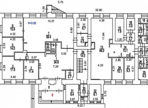 Помещение 950 м2 Особняк Тимура Фрунзе, 11 – фото объекта